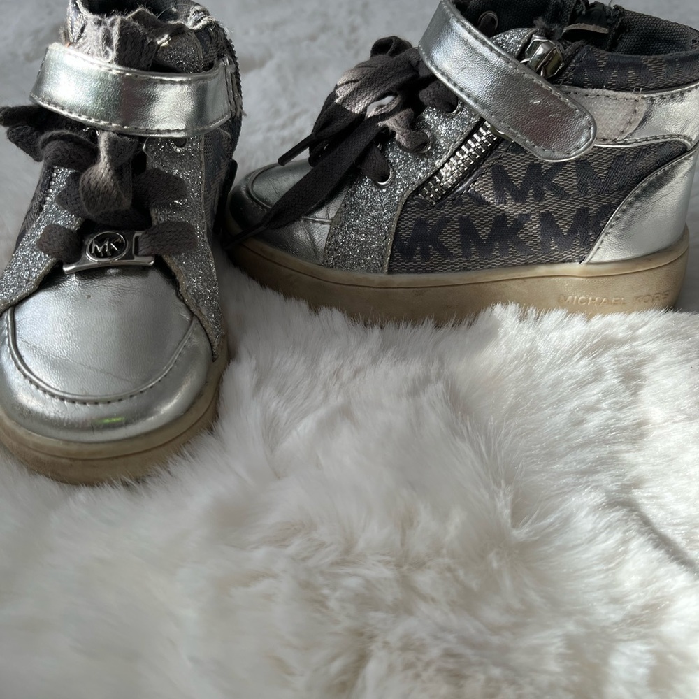 Michael Kors Silver Kids Shoes